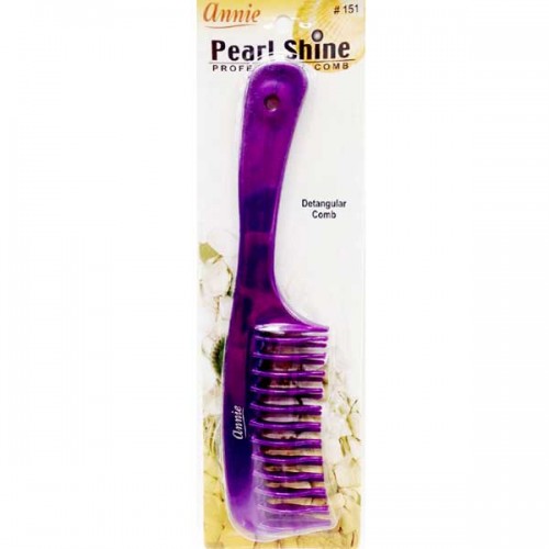 Annie Pearl Shine Detangling Comb #151